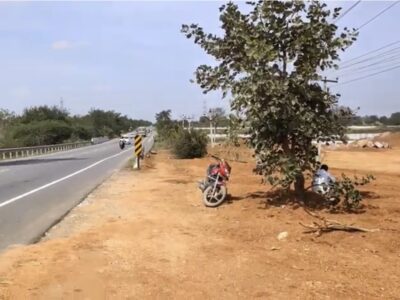 Srisailam Highway facing farm plots for sale